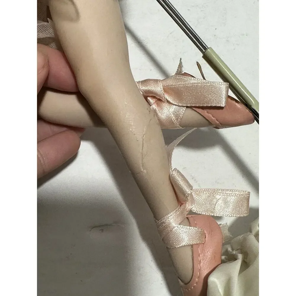 Gorgeous Simon & Halbig Ballerina doll K R 117 58 Brown Hair porcelain body READ